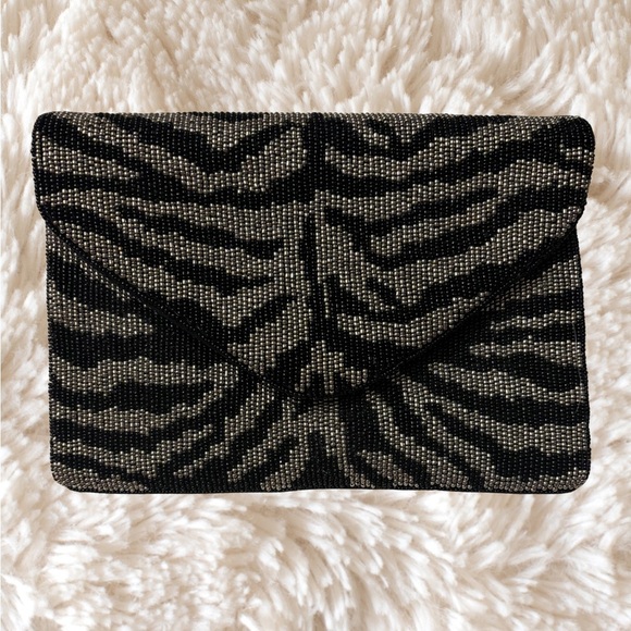 Handbags - Elegant Black and Gray Clutch